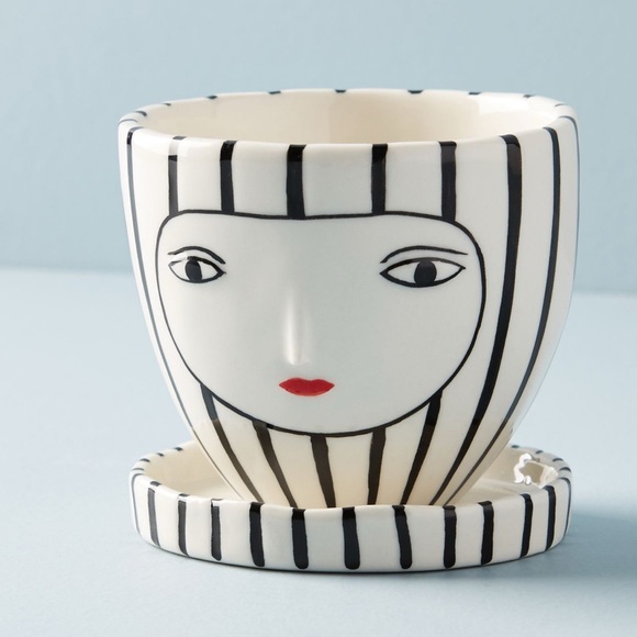 By Anthropologie Other - Face Pot